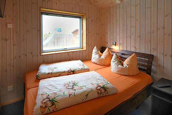 Schlafzimmer mit Doppel´betten 160 x 200 cm
